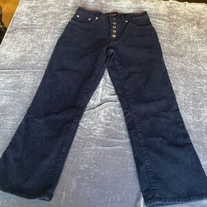 Lucky Brand Navy Blue Corduroy pants size 4/27